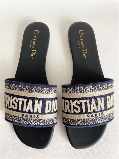 christian dior fake slides|knock off christian dior slides.